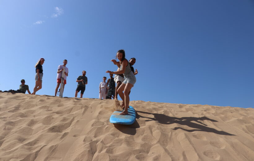 Sandboarding Adventures in Agadir